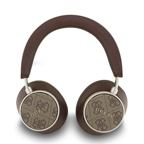 Guess Orjinal Lisanslı PU 4G Desenli Metal Logo Ayarlanabilir Kulak Üstü Bluetooth Kulaklık