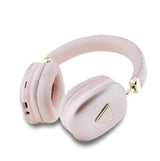 Guess Orjinal Lisanslı PU 4G Desenli Üçgen Logolu Kulak Üstü Bluetooth Kulaklık