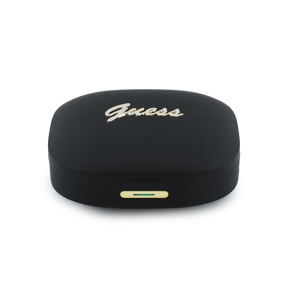 Guess Orjinal Lisanslı Script Metal Yazı Logolu TWS Kulak İçi Bluetooth Kulaklık