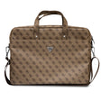 Guess Orjinal Lisanslı Sıcak Damgalı 4G Desenli Üçgen Logolu Omuz Askılı 15-16 inç Laptop Çantası