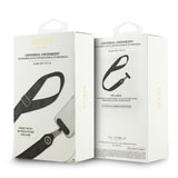 Guess Orjinal Lisanslı Taşlı 4G Metal Logolu Çapraz Vücut Telefon Askı Kayışı 150cm