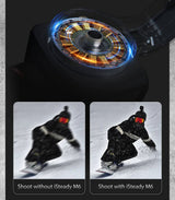 Hohem iSteady M6 3 Eksenli El Tipi AI Yapay Zeka Görüş Sensörlü Gimbal Stabilizatör