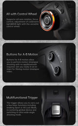 Hohem iSteady M6 3 Eksenli El Tipi AI Yapay Zeka Görüş Sensörlü Gimbal Stabilizatör