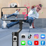Hohem iSteady VS2 3 Eksenli El Tipi AI Yapay Zeka Görüş Sensörlü Gimbal Stabilizatör