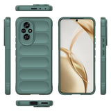 Honor 200 Kılıf Esnek TPU Oyuklu Arka Yüzey Tasarımlı Zore Etnik Silikon Kapak