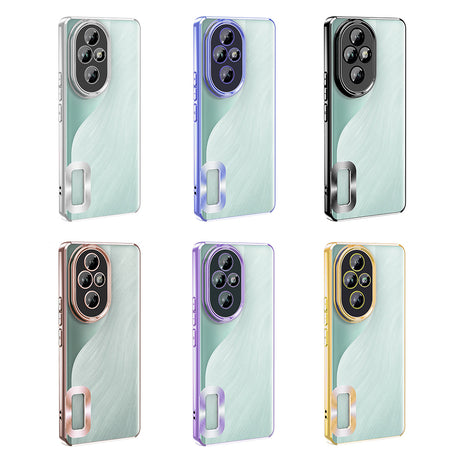 Honor 200 Kılıf Kamera Korumalı Logo Gösteren Zore Omega Kapak