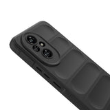 Honor 200 Pro Kılıf Esnek TPU Oyuklu Arka Yüzey Tasarımlı Zore Etnik Silikon Kapak