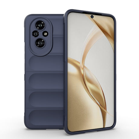 Honor 200 Pro Kılıf Esnek TPU Oyuklu Arka Yüzey Tasarımlı Zore Etnik Silikon Kapak