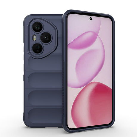 Honor 400 Pro Kılıf Esnek TPU Oyuklu Arka Yüzey Tasarımlı Zore Etnik Silikon Kapak