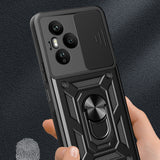 Honor 400 Pro Kılıf Magnetik Standlı Kamera Korumalı Zore Sürgülü Vega Kapak