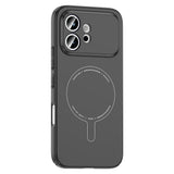Honor 600 5G Kılıf M-Safe Şarj Özellikli Kamera Korumalı Zore Elio Sert PC Kapak