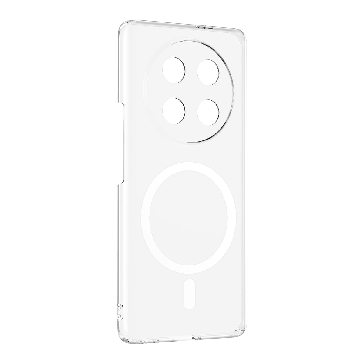 Honor Magic 7 Lite Kamera Korumalı M-Safe Şarj Özellikli Şeffaf Zore London Sert PC Kapak