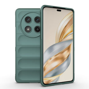 Honor Magic 7 Lite Kılıf Esnek TPU Oyuklu Arka Yüzey Tasarımlı Zore Etnik Silikon Kapak