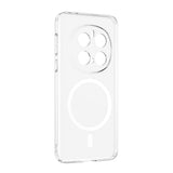 Honor Magic 7 Pro Kamera Korumalı M-Safe Şarj Özellikli Şeffaf Zore London Sert PC Kapak