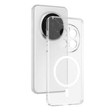 Honor Magic 7 Pro Kamera Korumalı M-Safe Şarj Özellikli Şeffaf Zore London Sert PC Kapak