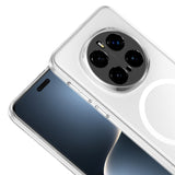 Honor Magic 7 Pro Kamera Korumalı M-Safe Şarj Özellikli Şeffaf Zore London Sert PC Kapak
