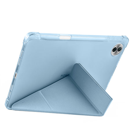 Honor Pad 10 12.1 Kılıf Zore Tri Folding Kalem Bölmeli Standlı Kılıf