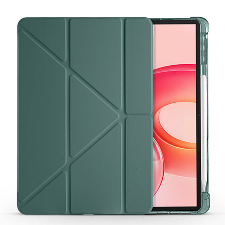 Honor Pad 10 12.1 Kılıf Zore Tri Folding Kalem Bölmeli Standlı Kılıf