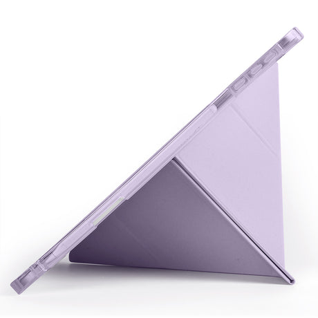 Honor Pad 10 12.1 Kılıf Zore Tri Folding Kalem Bölmeli Standlı Kılıf