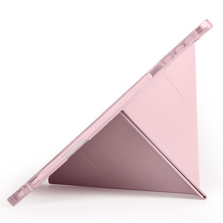 Honor Pad 10 12.1 Kılıf Zore Tri Folding Kalem Bölmeli Standlı Kılıf