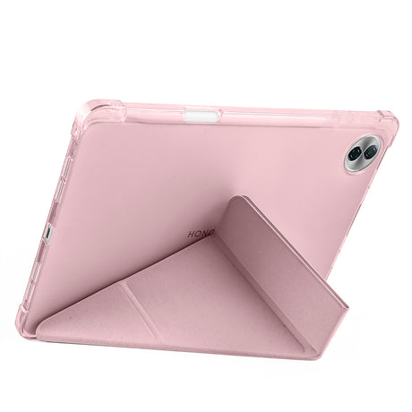 Honor Pad 10 12.1 Kılıf Zore Tri Folding Kalem Bölmeli Standlı Kılıf