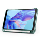 Honor Pad X7 8.7 Kılıf Zore Tri Folding Kalem Bölmeli Standlı Kılıf