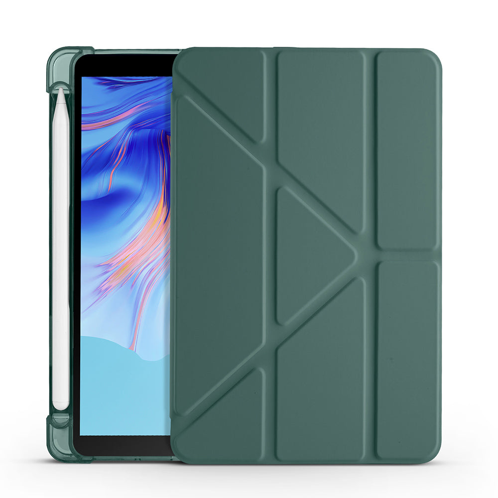 Honor Pad X7 8.7 Kılıf Zore Tri Folding Kalem Bölmeli Standlı Kılıf