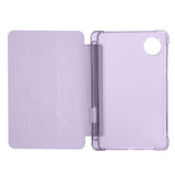 Honor Pad X7 8.7 Kılıf Zore Tri Folding Kalem Bölmeli Standlı Kılıf