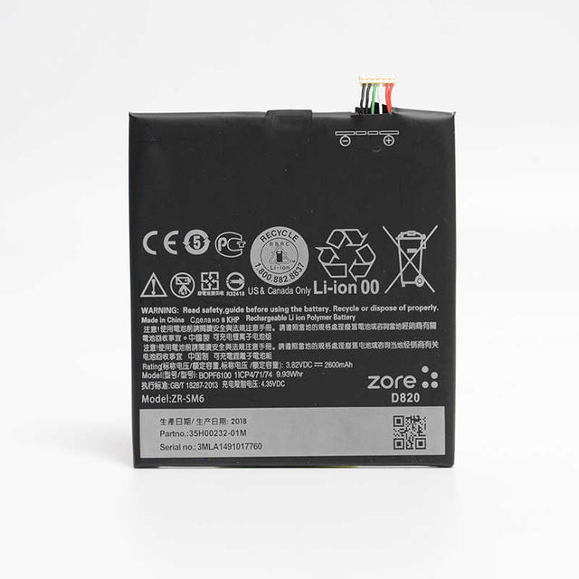 HTC Desire 820 Zore Tam Orjinal Batarya