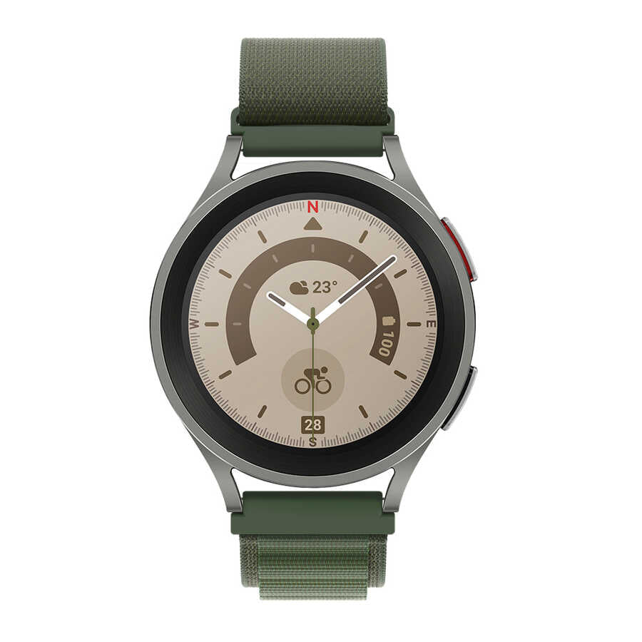 Huawei GT2 42mm Zore KRD-74 20mm Hasır Kordon