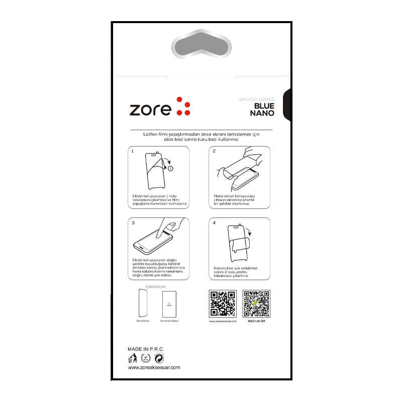 Huawei Honor 10 Zore Blue Nano Ekran Koruyucu