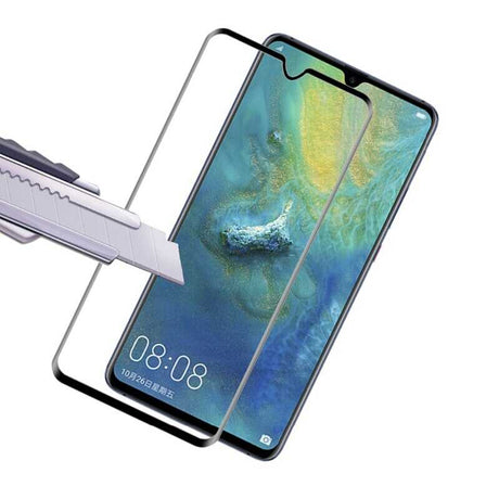 Huawei Mate 20 Zore Kenarları Kırılmaya Dayanıklı Cam Ekran Koruyucu