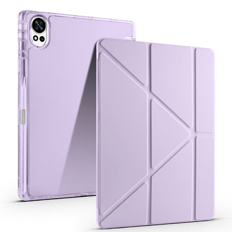 Huawei Matepad 12X Kılıf Zore Tri Folding Kalem Bölmeli Standlı Kılıf