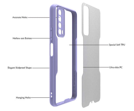 Huawei P Smart 2021 Kılıf Zore Parfe Kapak