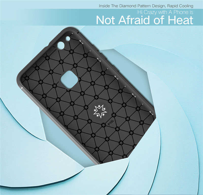 Huawei P10 Lite Kılıf Zore Ravel Silikon Kapak