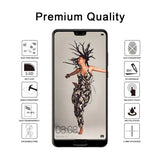 Huawei P20 Zore Ekranı Tam Kaplayan Düz Cam Koruyucu