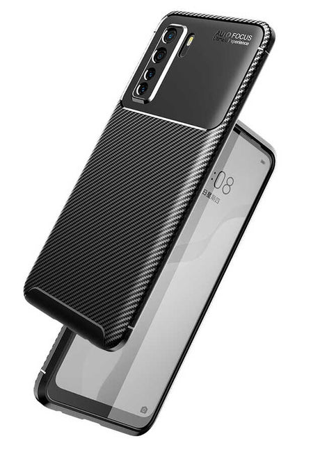 Huawei P40 Lite 5G Kılıf Zore Negro Silikon Kapak