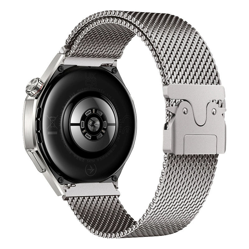 Huawei Watch GT 3 46mm Zore KRD-25 Metal Hasır Kordon