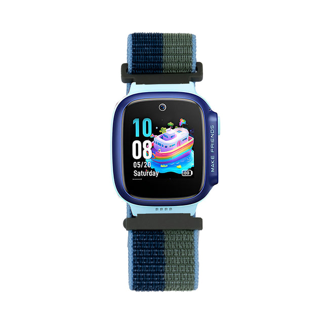 Huawei Watch GT5 Pro 42mm Zore KRD-03 Çocuklara Özel Hasır Kordon