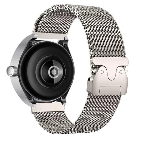 Huawei Watch GT5 Pro 46mm Zore KRD-100 22mm Titanyum Hasır Kordon