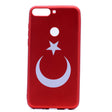 Huawei Y7 2018 Kılıf Zore Bayrak Silikon