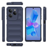 İnfinix Hot 40 Kılıf Esnek TPU Oyuklu Arka Yüzey Tasarımlı Zore Etnik Silikon Kapak