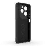 İnfinix Hot 40 Pro Kılıf Esnek TPU Oyuklu Arka Yüzey Tasarımlı Zore Etnik Silikon Kapak