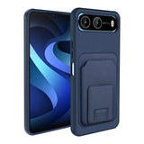 İnfinix Hot 60i 5G Kılıf Kartlıklı TPU Zore Bikart Kapak