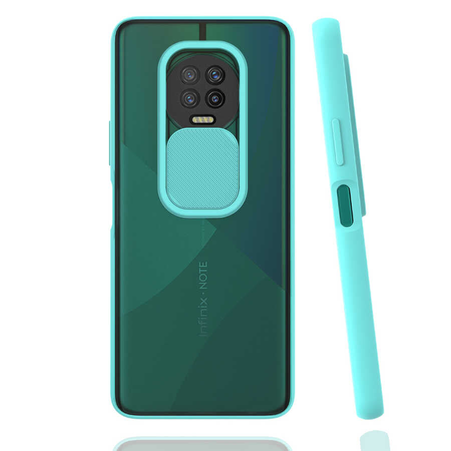 İnfinix Note 7 Kılıf Zore Lensi Kapak