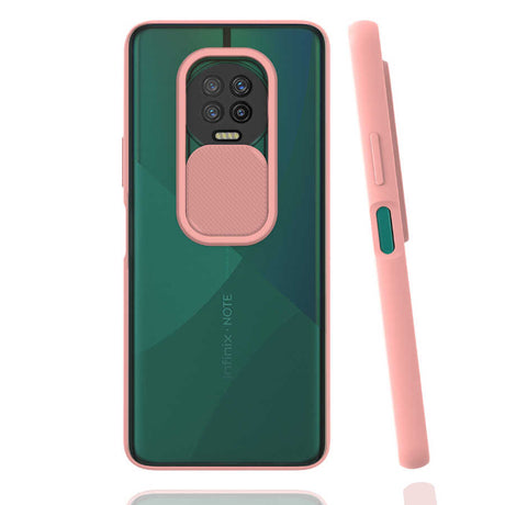 İnfinix Note 7 Kılıf Zore Lensi Kapak