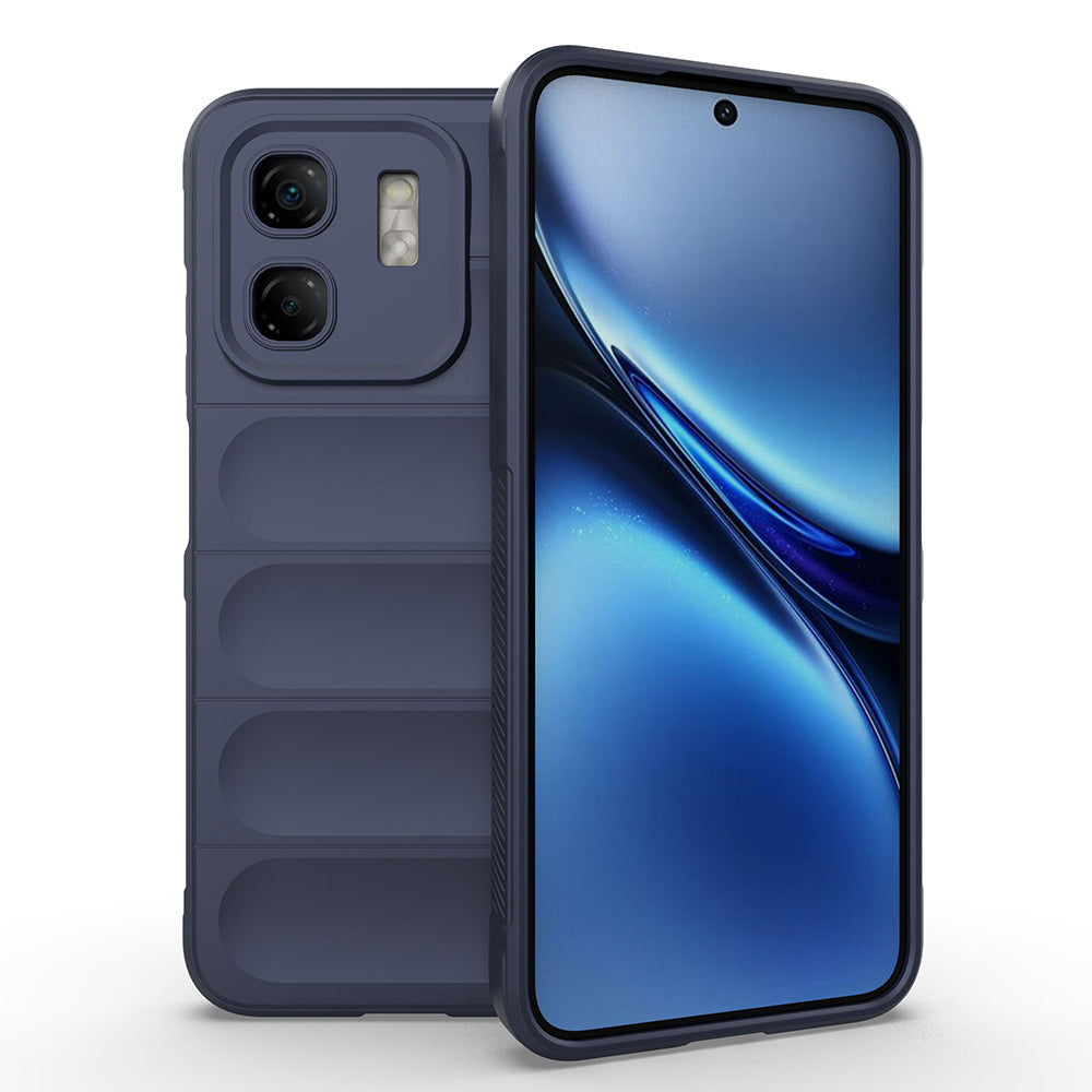 İnfinix Smart 9 Kılıf Esnek TPU Oyuklu Arka Yüzey Tasarımlı Zore Etnik Silikon Kapak