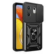 İnfinix Zero 30 4G Kılıf Magnetik Standlı Kamera Korumalı Zore Sürgülü Vega Kapak
