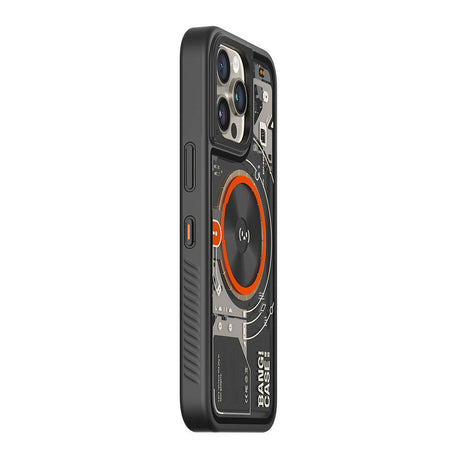 iPhone 14 Pro Max Kılıf Özelleştirilebilir 3 Fonksiyonlu Bluetooth Bağlantılı Bitmo Lab Bangcase Akıllı M-safe Kapak