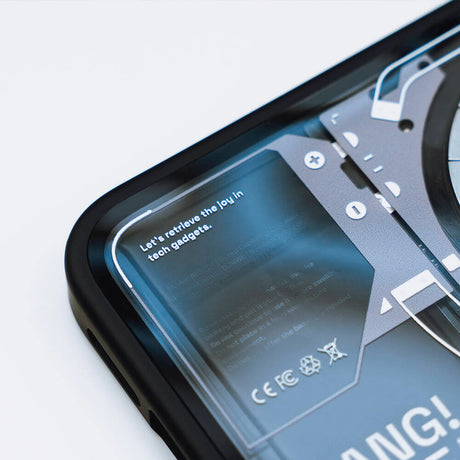 iPhone 14 Pro Max Kılıf Özelleştirilebilir 3 Fonksiyonlu Bluetooth Bağlantılı Bitmo Lab Bangcase Akıllı M-safe Kapak